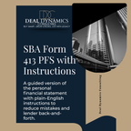 SBA Form 413 Template + Instructions