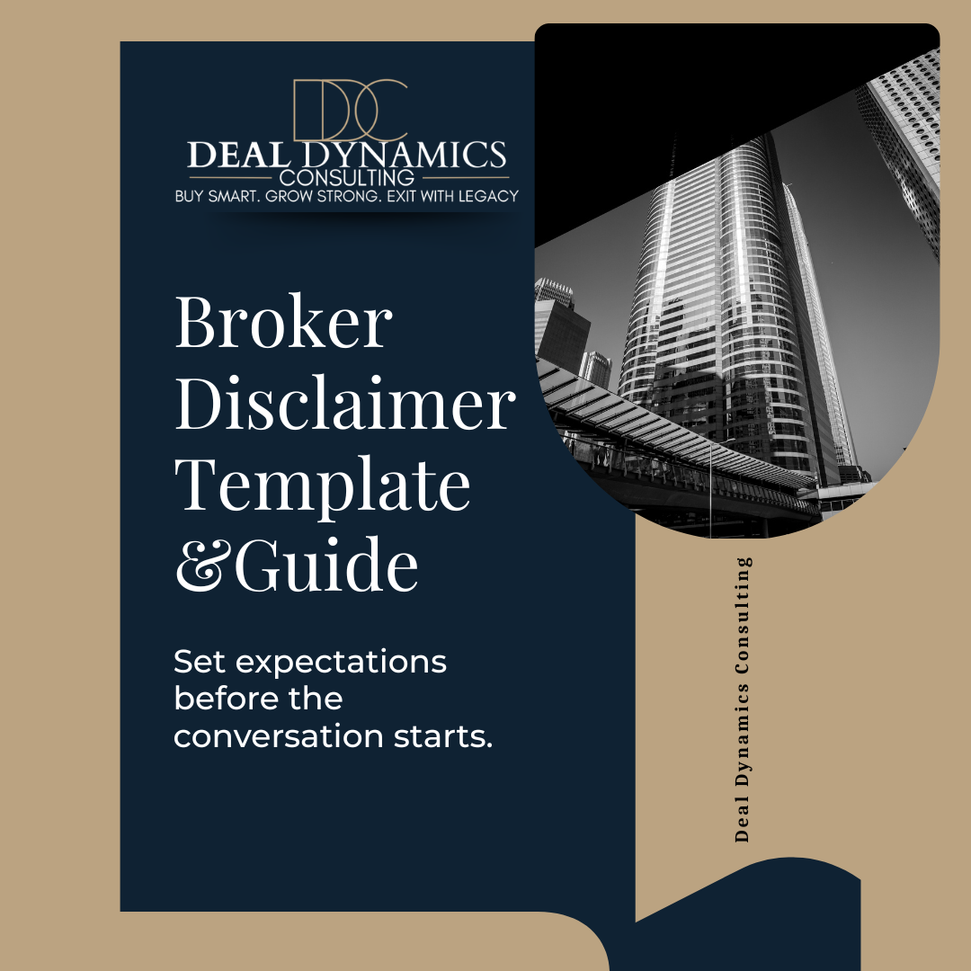 Broker Disclaimer Template + Usage Guide