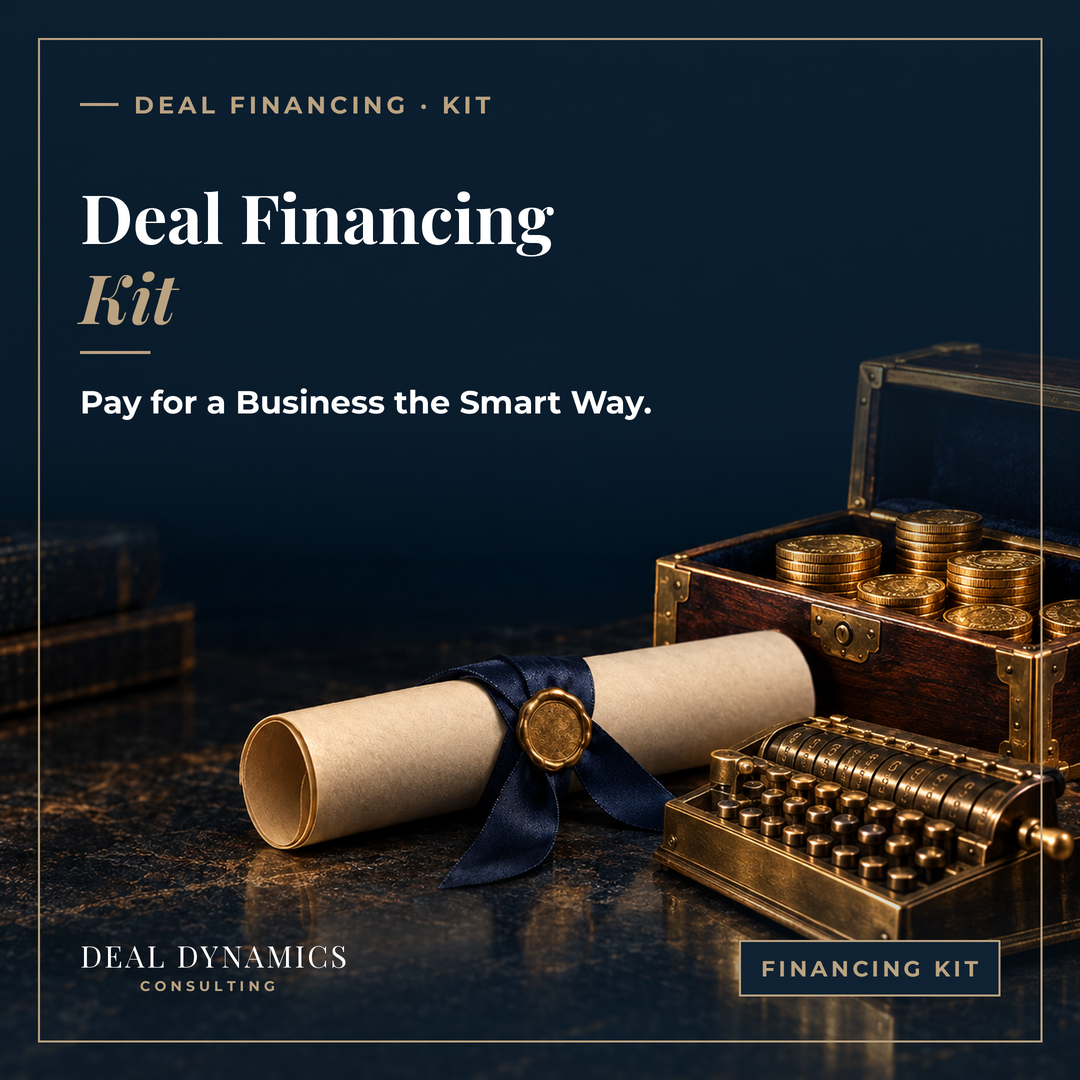 Deal Financing Kit by Deal Dynamics Consulting