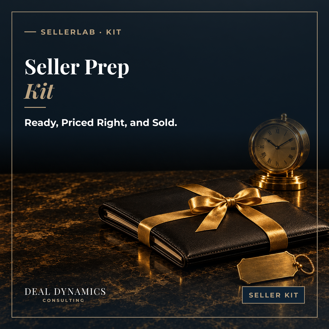 Seller Prep Kit by Deal Dynamics Consulting