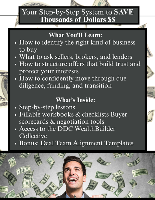 DDC WealthBuilder Course for Buyers