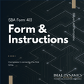 SBA Form 413 Template + Instructions
