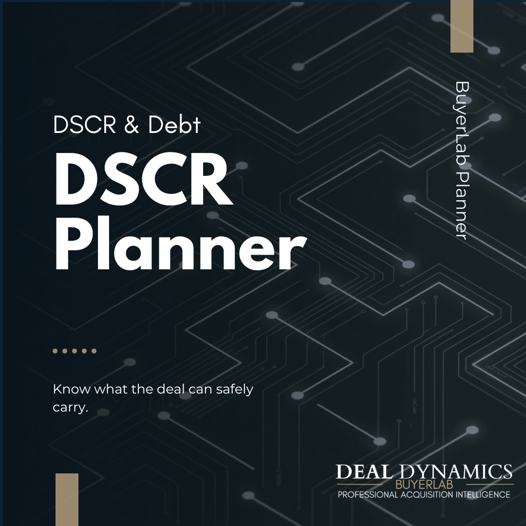 DSCR & Debt Planner