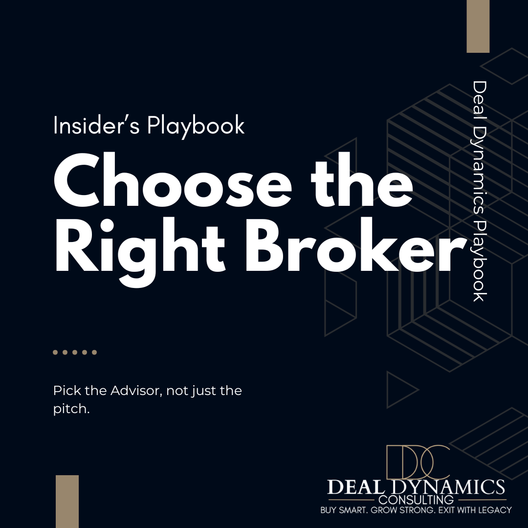 Insider’s Playbook: Choosing the Right Business Broker